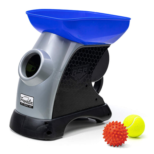 Franklin Sports Ready Set Fetch Automatic Tennis Ball Launcher - Black