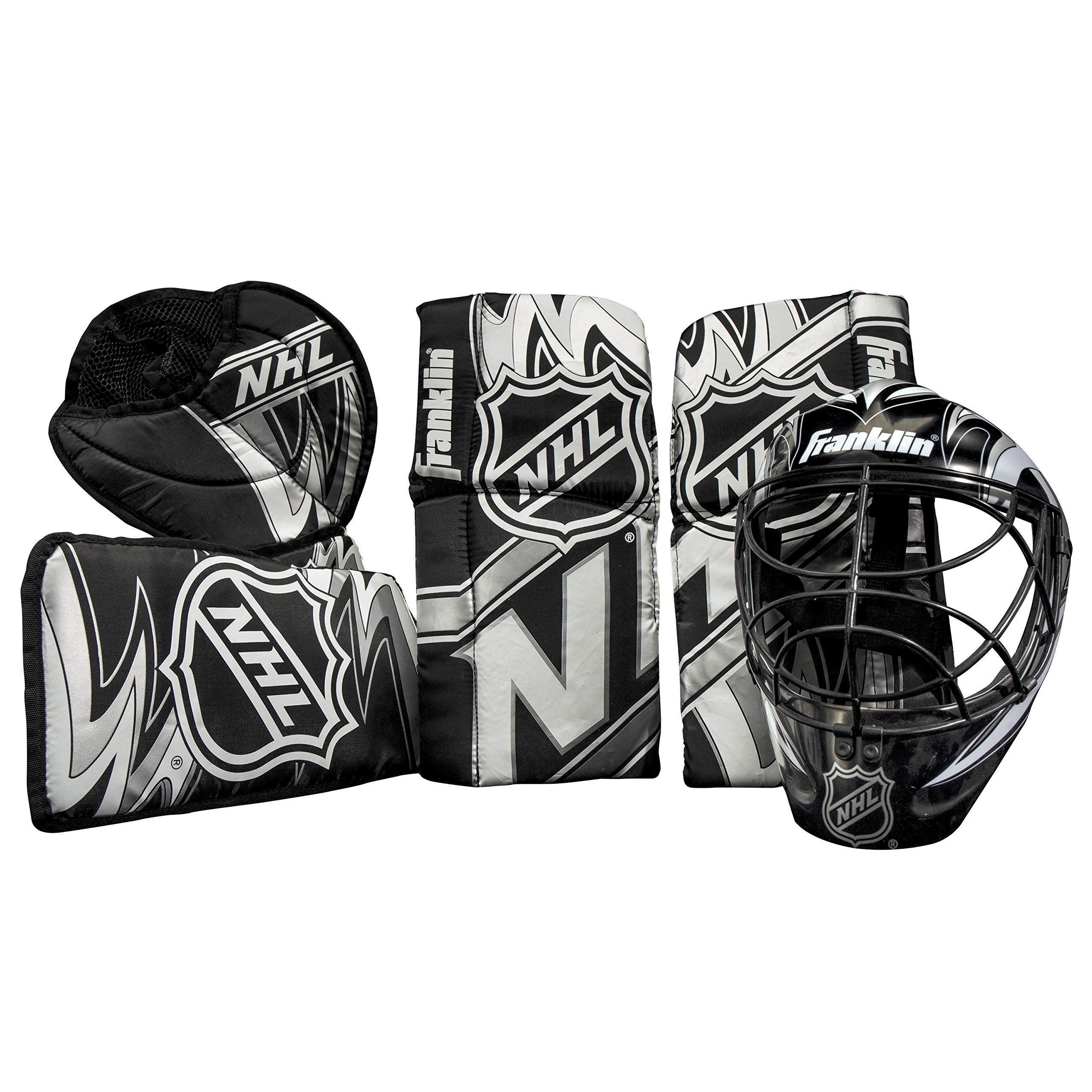 Franklin Sports NHL Youth Mini Hockey Goalie + Mask Set
