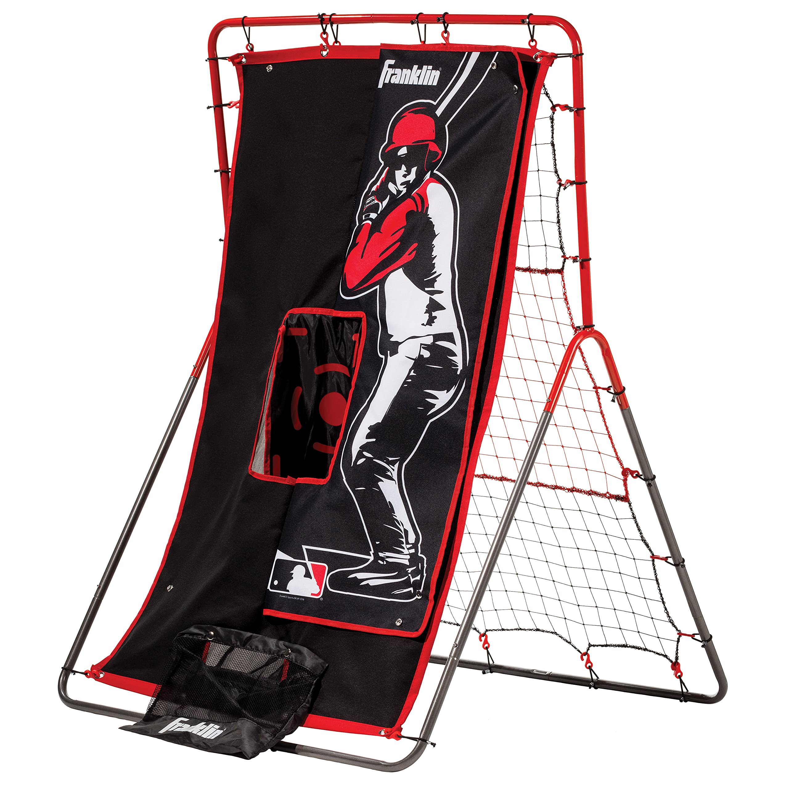 Franklin Sports Switch Hitter Rebounder + Pitching Target - 55 x 36 Inch